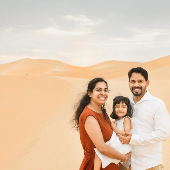 Desert Family Photography Abu Dhabi By Saheera Eranhikkal