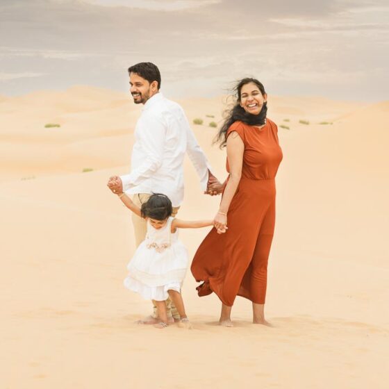 Desert Family Photography Abu Dhabi By Saheera Eranhikkal