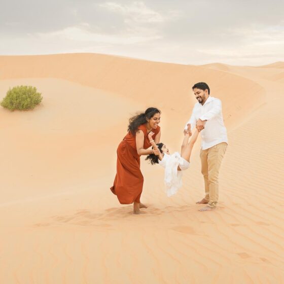 Desert Family Photography Abu Dhabi By Saheera Eranhikkal