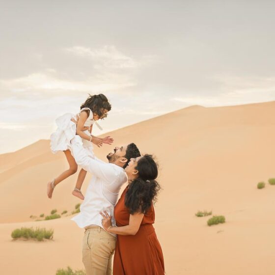 Desert Family Photography Abu Dhabi By Saheera Eranhikkal