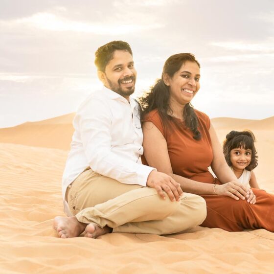 Desert Family Photography Abu Dhabi By Saheera Eranhikkal