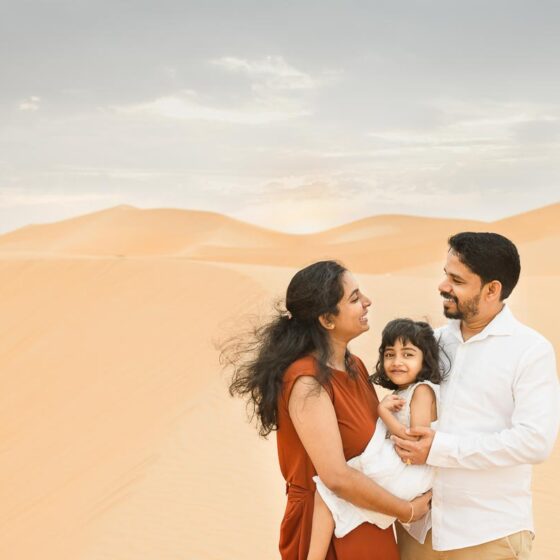 Desert Family Photography Abu Dhabi By Saheera Eranhikkal