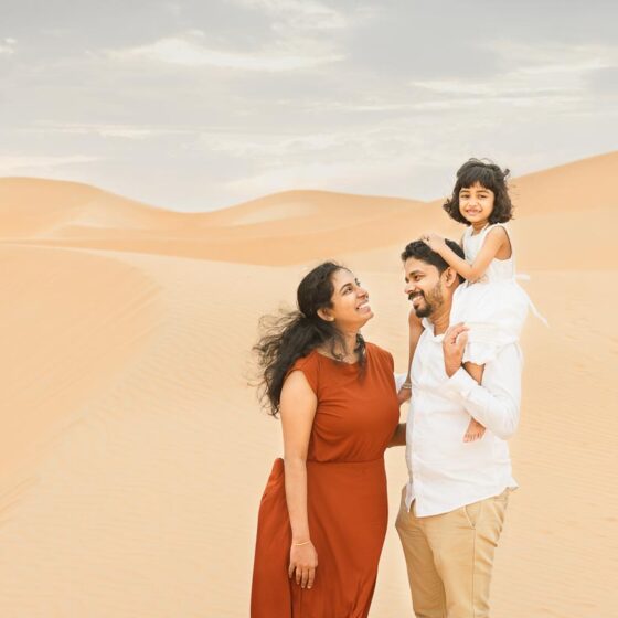 Desert Family Photography Abu Dhabi By Saheera Eranhikkal