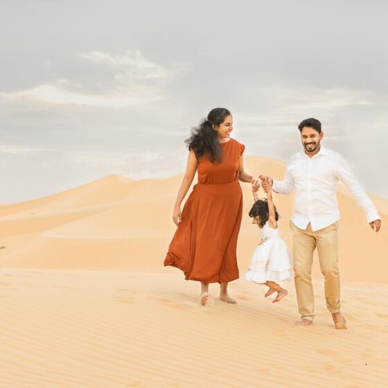 Desert Family Photography Abu Dhabi By Saheera Eranhikkal