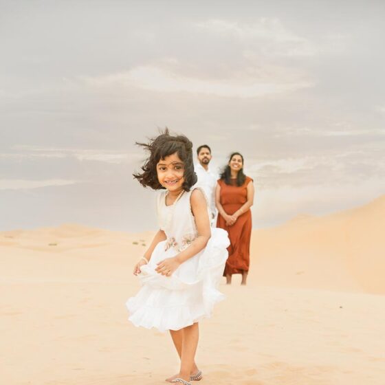 Desert Family Photography Abu Dhabi By Saheera Eranhikkal