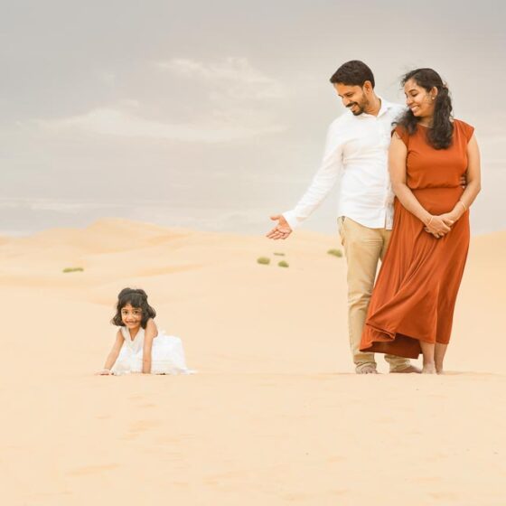 Desert Family Photography Abu Dhabi By Saheera Eranhikkal